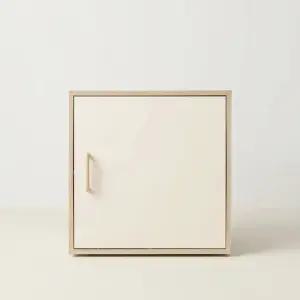 스코나 맨자노 600 도어 수납 상부장 책장 교구장