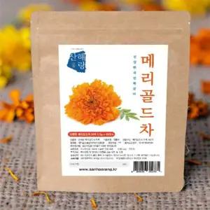 눈에 좋은 꽃차 메리골드분말 식용 꽃잎 티백 선물세트 이집트산