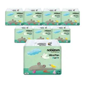 나비잠 기저귀 울트라씬듀얼핏 밴드 대형(L) 36매x8팩