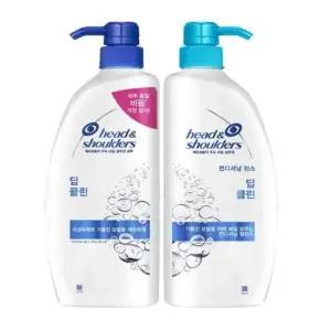 린스 헤드앤숄더 샴푸 딥클린 두피 2종택1