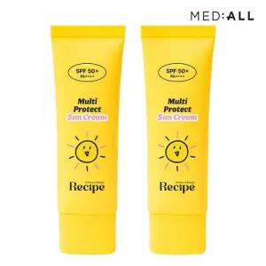 장벽케어 선크림 50g 2개 SPF50+ PA++++ 무기자차 마일드선크림 미백 주름개선