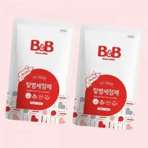 비앤비 액상형 젖병세정제 리필 허브향 500ml 2개 4600067