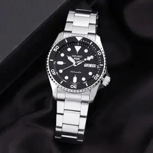 [세이코]5 SRPK29K1 오토매틱 데이데이트 사파이어 다이버룩 남자 메탈 시계 d4