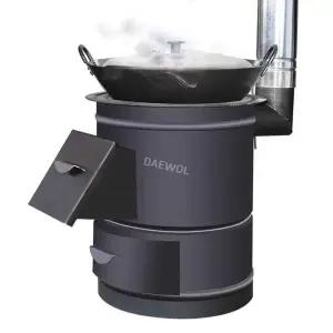 가마솥 화덕 화구 장작 야외 주물 대형 부뚜막 스텐 아궁이