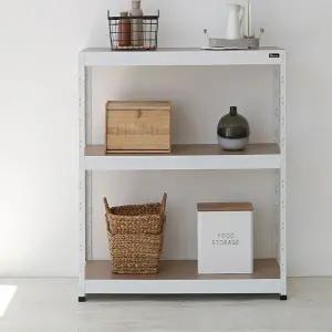 가로 선반 안전성 120 높이 3단 견고한 철제선반 100