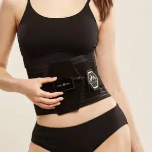 리얼EMS 허리 챔피온 벨트 복부 복근 운동 기구 저주파 마사지