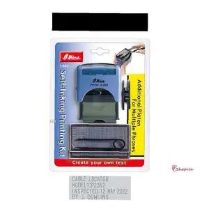 1P 셀프 직인 먹색 인쇄 DIY 도장 스탬프tuv197