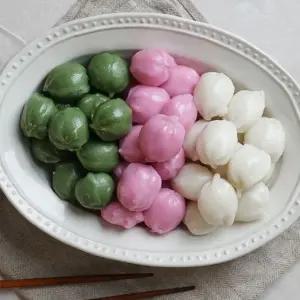 맛담은 국산 멥쌀로 만든 삼색 꿀떡 1kg x 2봉
