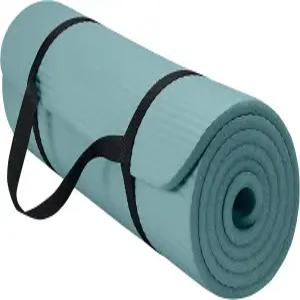 가이암 요가 매트 스 및 운동 두꺼운 2/5 0mm 홈 헬스장 이지 휴대용 스트랩 포함