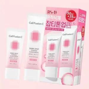 셀퓨전씨 잡티 토닝 썬스크린 SPF50+ PA++++ 50ml + 35ml 세트 1개 4641645
