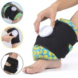 페어벨류 발목 무릎 팔 아이싱 얼음 냉찜질 온수 주머니 의료용 냉 온 아이스 찜질 팩 스트랩 세트