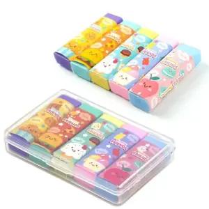 깜도리2 미니 선물 사각 타입 답례품 단체 세트 지우개 5P 36개