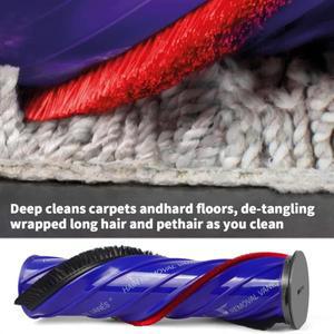 다이슨 V11 V10 V8 V7 V12 Slim, SV10 SV11 SV12 SV14 SV30용 엔드 캡이 있는 ABGP-엉킴 방지 브러시바, 부