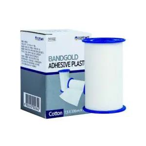 BTM 밴드골드 면 반창고 7.5x330cm 1개입x3개 구급키트 1만원대선물