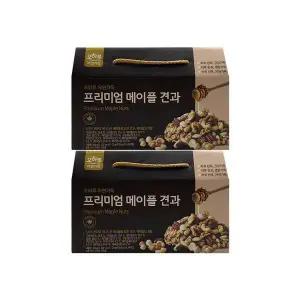 [셀러허브]오하루 자연가득 프리미엄 메이플 견과 21g 24개입 x 2박스 (S46779545)