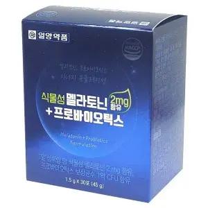 일양 RQO991K6 식물성 멜라토닌 함유 프로바이오틱스 (30포)