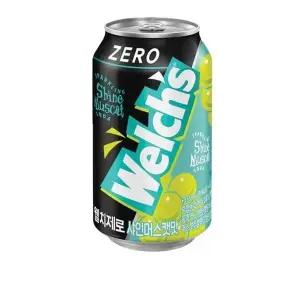 웰치스 TRN317M4 제로 샤인머스캣 355ml (24캔)