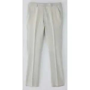 [하프클럽/에스티코]아이보리 린넨 울혼방 수입원단 정장바지 (클래식핏) SS