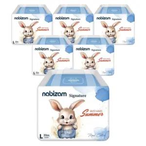 나비잠 기저귀 시그니처 썸머팬티 대형(L) 30매x6팩