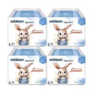 나비잠 기저귀 시그니처 썸머팬티 대형(L) 30매x4팩