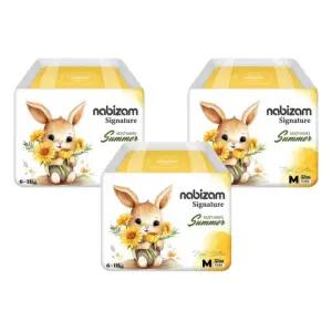 나비잠 기저귀 시그니처 썸머팬티 중형(M) 32매x3팩