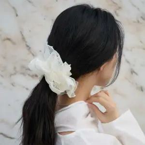 아트박스/신상오픈런 여성용 레이스 헤어 스크런치 스타일 헤어밴드