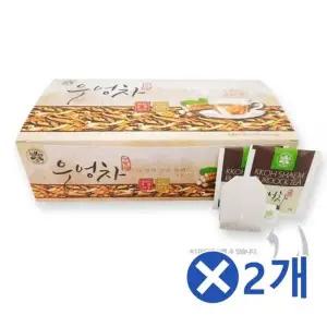 깊은 BYG198Y6 향 우엉차 100티백x2개 향긋한백차 탕비류