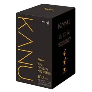 맥심 NFL343K9 카누 미니다크로스트스위트아메리카노 커피 100T