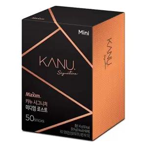 동서 XLS994Y3 맥심 카누 미니 시그니처 미디엄로스트 커피 50T