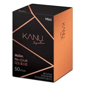 동서 SSM389Y0 맥심 카누 미니 시그니처 다크로스트 커피 50T