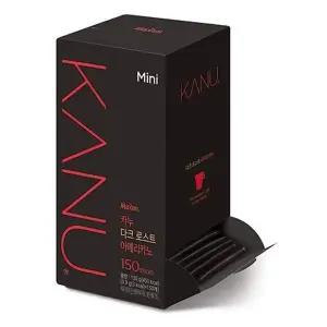 맥심 PKJ688D2 카누 미니 다크로스트 아메리카노 커피 150T