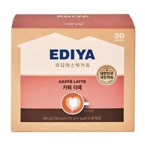 이디야 WEK657O5 카페라떼 커피 30T