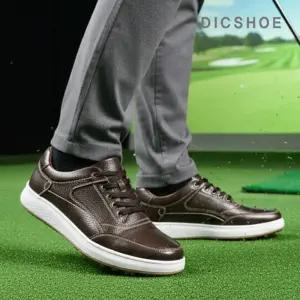 [딕슈]딕슈 남성 소가죽 스티치 멀티 골프화 스니커즈 S417