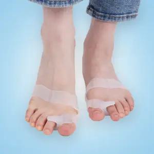 컴피리빙라이프 무지외반증 교정기 실리콘 발가락링 엄지발스프레더