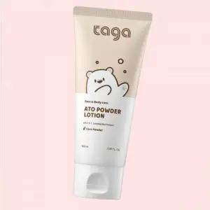 타가 파우더로션 기저귀 크림 100ml 베이비 파우더 땀띠 엉덩이 비건 아기 로션 4601056