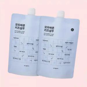 모두바른 키즈 어린이 샴푸 리필팩 400ml 2개 어린이샴푸 4601022