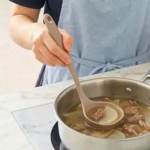 주방앤 국내제작 실리콘 국자 다용도 대사이즈 국자