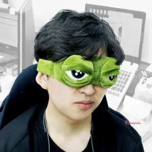 개구리안대 온열아이스기능 SNS화제 슬픈 안대 눈붓기빼기 눈아이스팩 눈팩 쿨 특이한마스크ghi817