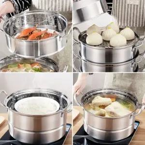 초대형 찜기 인덕션 다용도 스텐 주방 가정용 업소용 찜판