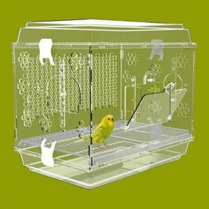 투명 새장 앵무새 케이지 아크릴 새 액세서리 대형 둥지 칼로피타 미니 소형 소형 동물 은신처