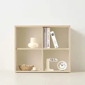 스코나 맨자노 720 오픈 수납 상부장 책장 교구장