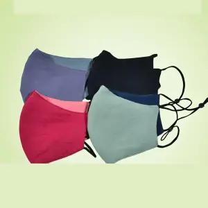 크로바 양면 배색 패션 컬러 마스크 위생 방한대 호읍 pvR8+3uZd