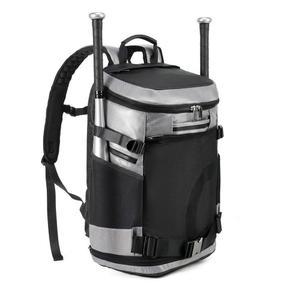 트레일키커 야구 백팩, 확장 가능한 장비 가방 40L 대용량, 소프트볼 및 티볼 기어백, 헬멧, 배트 클리츠 보관 여행용 스포츠 백팩