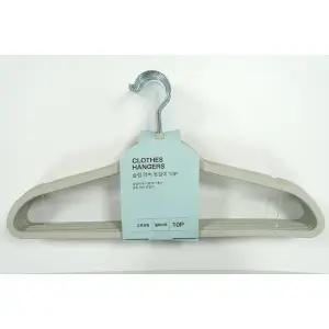 슬림러버옷걸이10P(웜화이트)