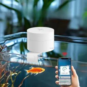 수족관 먹이 배급기 물고기 어항 제어 원격 자동 급식기 사료 급여기 자동급여기 열대어 피더