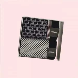 듀퐁 24FW 순면 손수건 2종 셋트 SE4FMA381004SNY005NY 4275441