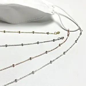 구슬 비즈 여성스러운 패션 마스크 스트랩 목걸이 oJW7+9zzt