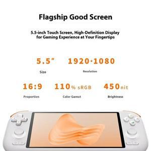 망미 에어 X 게임 콘솔 5.5인치 1080P 스크린 RGB 홀 이펙트 액티브 쿨링