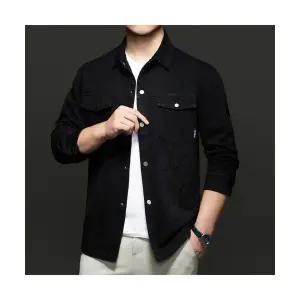 키체샵 남성 데님 캐주얼 춘추 톱 칼라 청자켓 자켓 코트 슬림핏 HO3