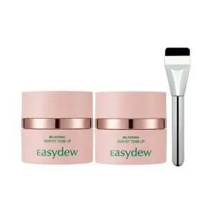 이지듀 멜라 토닝 스킨 핏 톤업 선크림 2개+브러쉬